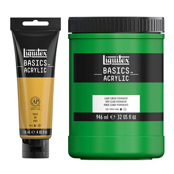 Akrylová barva Liquitex Basics – 80 odstínů