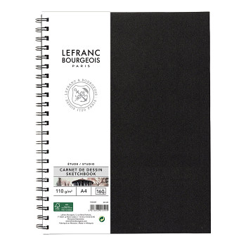 Blok Lefranc Sketchbook A4 spirálová vazba