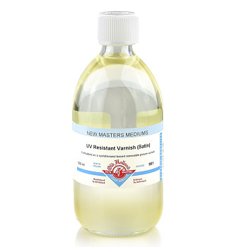 Lak pro akrylové barvy matný New Masters 500ml