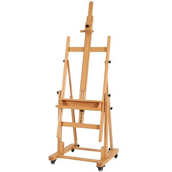 Velký polohovací bukový stojan Meeden typu H 6018