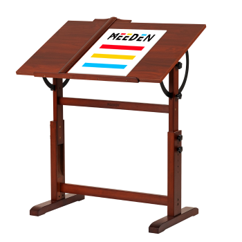 Drevený umelecký pracovný stôl Meeden 6062