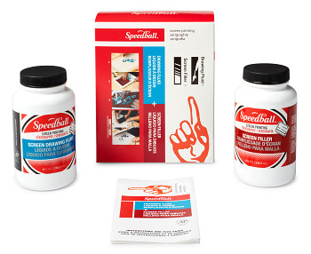 Krycí sada pro sítotisk Speedball Kit 2x237ml
