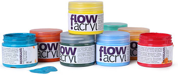 Sada akrylových barev Renesans Flow 5x50ml