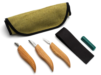 Řezbářská sada Chip Carving Knives BeaverCraft