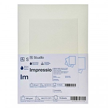 Grafický papír Impressio 250g A3, 10 listů