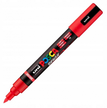 Akrylové fixy Uni Posca Brush PC5BR 1-4mm – různé odstíny