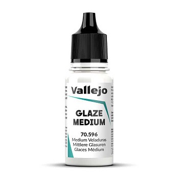Glaze médium pro modelářské barvy Vallejo 18ml