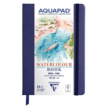 Akvarelová kniha Aquapad 14x21cm 300g