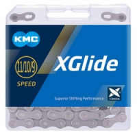 řetěz KMC X-Glide Cues šedý 126čl. BOX