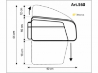 set Sport Arsenal 560 QF brašna + QuickFix adaptér