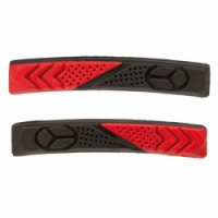 špalíky M-Wave MTB šroub 72mm černo-červené