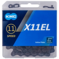 řetěz KMC X11 EL stříbrný 118čl. BOX