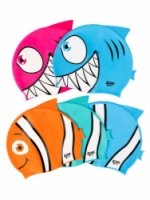 čepice plavecká dětská Acra NEMO tyrkysová