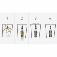 hustilka TOPEAK NANO AIRBOOSTER + 16g CO2 náplň