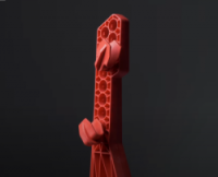 držák / stojan kola RTECH R24 univerzální červený