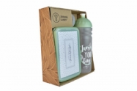 set R&B box a lahev FRESH 2v1 olivová 700ml