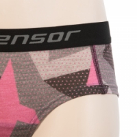 kalhotky dámské SENSOR MERINO IMPRESS černá/camo