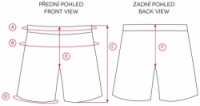 kalhoty krátké unisex HAVEN CITYR-ID tmavě modré