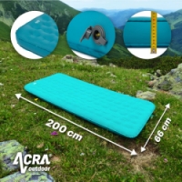 karimatka nafukovací Acra L140MO modrá 10cm