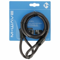 lanko zámku M-Wave 8x1.800mm prodlužovací černý
