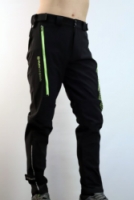 kalhoty dlouhé unisex HAVEN RAINBRAIN LONG černo/zelené