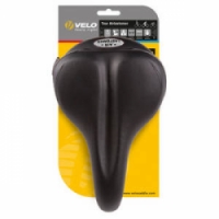 sedlo VELO Tour Air-Lastomer 270x180mm černo/stříbrné