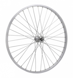 kolo zapletené 26" 559-21 přední 36 děr stříbrné Union/CnSpoke