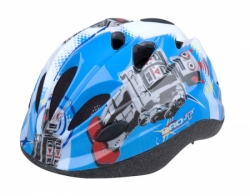 Přilba PRO-T Plus Toledo In mold dětská modrá, robot
