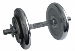 činka jednoruční 14kg 25mm chromová