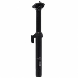 sedlovka 31,6 x 402mm XLC SP-S14 odpružená teleskopická černá