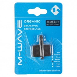 brzdové destičky M-Wave organické Shimano, Deore, Alivio,Tektro