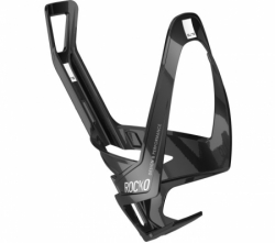 košík ELITE Rocko Carbon lesklý černý/bílý