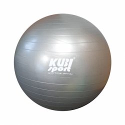 míč gymnastický Kubisport 650mm stříbrný
