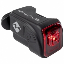 osvětlení zadní M-WAVE Helios 1.1 USB