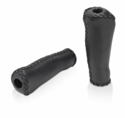 gripy XLC GR-G11 135/92mm černé kožený vzhled