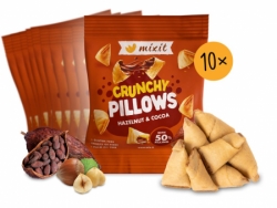 křupavé polštářky Mixit - lískový oříšek a kakao 10x30g