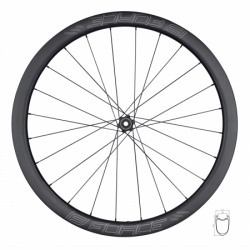 kolo zad.siln. F TEAM SP KARBON DISC XDR 40 plášť.