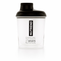 šejkr Nutrend 300ml černý průhledný