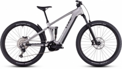 Elektrokolo CUBE STEREO Hybrid ONE22 RACE silver´n´black 2025