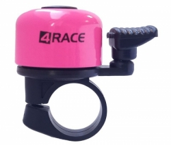 zvonek 4RACE mini růžový na kartě