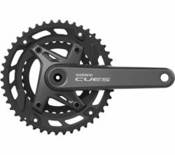 kliky Shimano CUES FC-U6000 2x9/10 46x30z 175mm černé bez krytu orig. balení