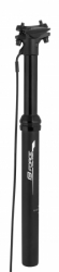 sedlovka F DROPPER 30,9/420mm teleskop,mat.černá
