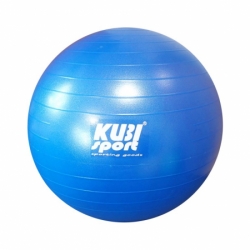 míč gymnastický Kubisport 650mm modrý