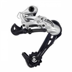 měnič MTB 9k SRAM X-5 dlouhé vodítko Aluminium stříbrný