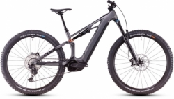 Elektrokolo CUBE STEREO Hybrid ONE44 HPC SLX slabgrey´n´orange 2025