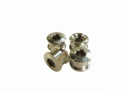 šrouby do převodníku ShamanRacing 5mm, 4ks stříbrné
