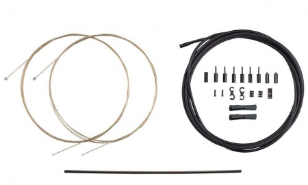 brzdový set Jagwire 2x Pro Shift Kit Organic Green