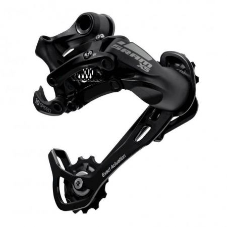 měnič MTB 10k SRAM X-5 dlouhé vodítko Aluminium černá