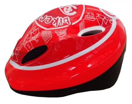 přilba dětská Brother little bikers červená