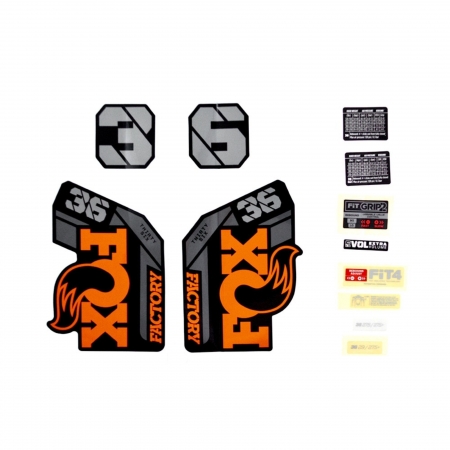 NÁLEPKY FOX NA VIDLICI 36 A 36SL SADA